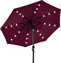 Best Choice Products 10ft Solar Polyester LED Lighted Patio Umbrella w/Tilt by Unknown