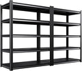 46''W Garage shelving, 2500lbs AdjustableTall Heavy Duty Shelving, 5T Garage by KORVENA