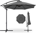 Best Choice Products 10ft Offset Hanging Market Patio Umbrella w/Easy Tilt by Unknown