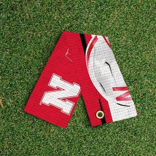Northwest NCAA Golf Towel, Official Licensed Microfiber Waffle Fabric, - Image 3