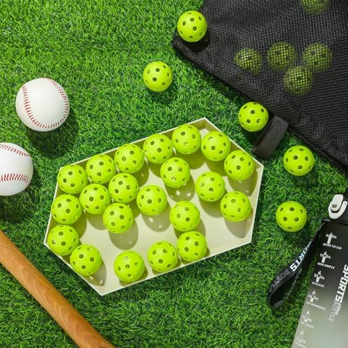 Lunmon 36 Pcs Practice Golf Balls Baseball 42mm Small - Image 3
