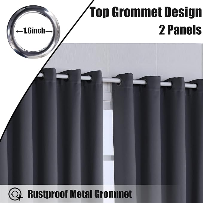 BONZER Waterproof Indoor/Outdoor Curtains - Image 4