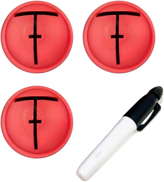 Golf Trainings Alignment Aid for Ball Positioning Accuracy Light Weight Practice Accessory Quick Setups Golf Alignment Tool