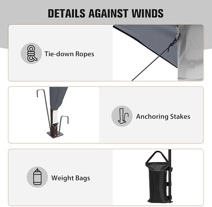 COOS BAY 11x11 Pop Up Gazebo - Image 7