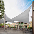Royal Shade 14' x 14' x 14' Grey Triangle Sun Shade Sail Order to Make RTAPT8 by RoyalShade