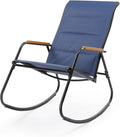 VINGLI Outdoor Rocking Chair, Textilene Mesh Patio Rocker, Heavy Duty 450 lbs by VINGLI