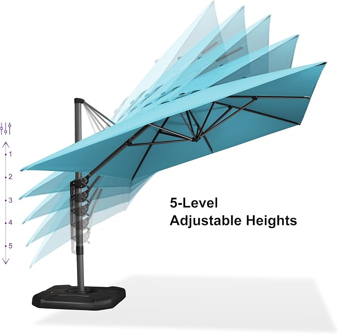 PURPLE LEAF Patio Umbrella - Image 4