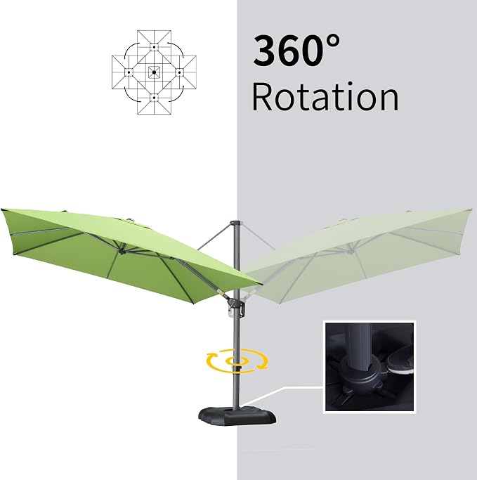 PURPLE LEAF Patio Umbrella - Image 5