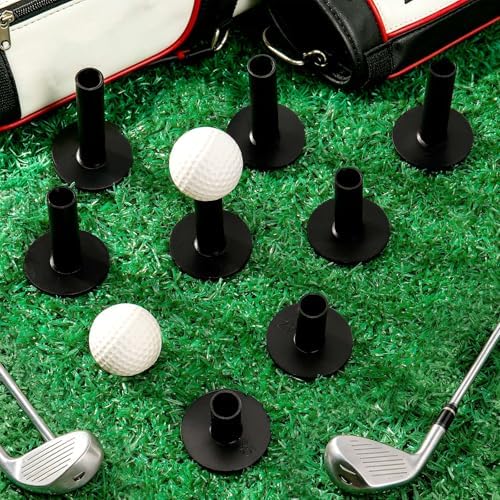 8PCS Rubber Golf Tees with Holder - Image 7