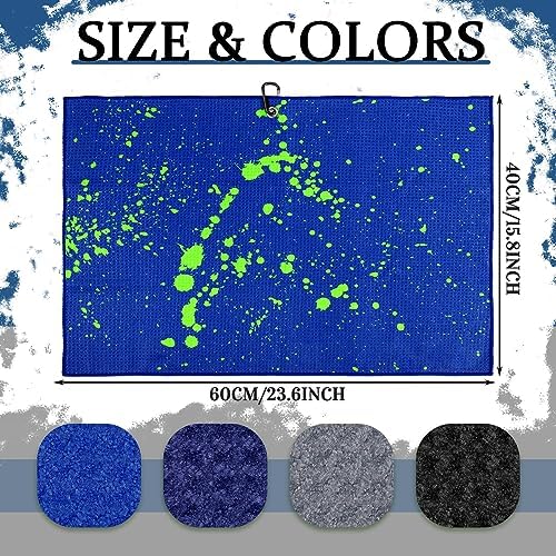 Peryiter 4 Pcs Golf Towels - Image 3