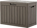 55 Gal Waterproof Outdoor Storage Box UV Resistant Deck Box | Durable resin by EASYUP
