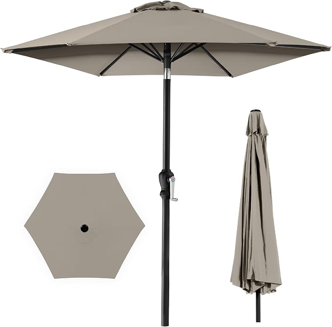 Best Choice Products 10ft Outdoor Patio Umbrella, Outdoor Table Umbrella by Unknown