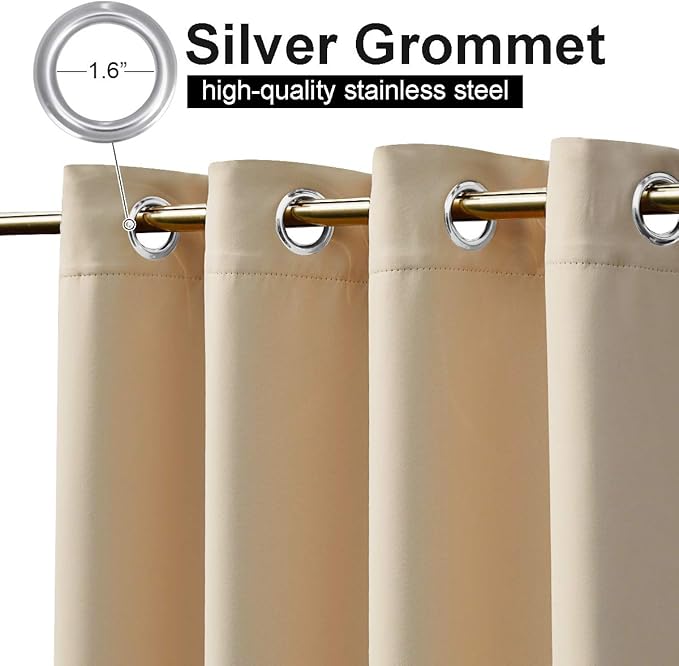 NICETOWN Weighted Outdoor Curtains - Image 3