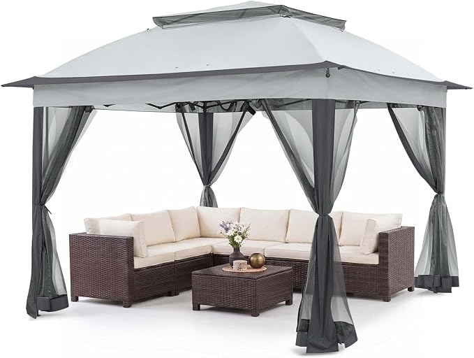 COOS BAY 11x11 Pop Up Gazebo by COOSBAY