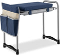 2-in-1 Garden Kneeler and Seat, Folding Garden Seat w/EVA Foam Kneeling Pad & by OFFICEJOY