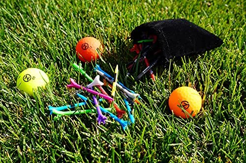 Zero Friction Golf Tee Variety Pack, 50 Tee Set, Includes Bonus Velvet Carrying - Image 4
