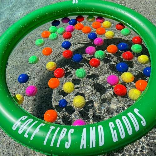 Floating Golf Green for Pool, Putting Turf Mat, Real Floating Golf Balls - Image 6