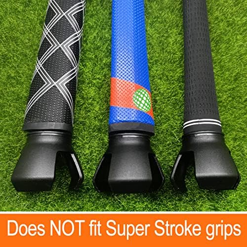 3-Prong Golf Ball Retriever Grabber Pick Up, Back Saver Claw Put On Putter Grip - Image 6