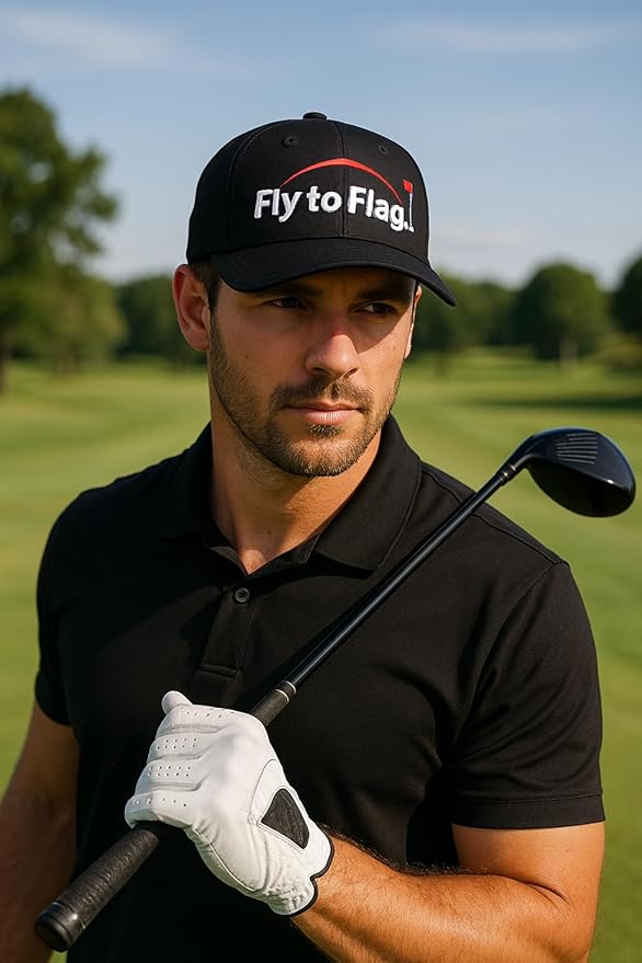 Premium Beige Golf Cap, 3D Embroidered Logo, one Size fits All, Absorbent Band.