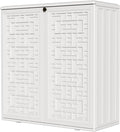 HOMSPARK Indoor/Outdoor Storage Cabinet by HOMSPARK