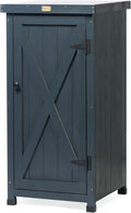 HABAU Outdoor Storage Cabinet for Patio, Garden Potting Bench Table by HABAU