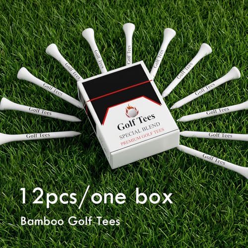 Premium Bamboo Golf Tee 83mm Tees | Golf Gifts - Image 5