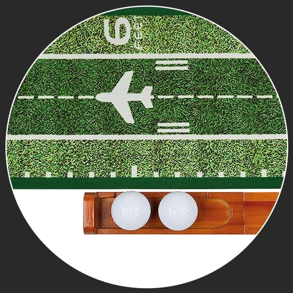 Kalramay Putting Green Indoor Golf Putting Mat – Easy to Assemble - Image 6