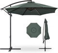 Best Choice Products 10ft Offset Cantilever Hanging Market Patio Umbrella by Unknown