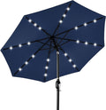 Best Choice Products 10ft Solar Polyester LED Lighted Patio Umbrella w/Tilt by Unknown
