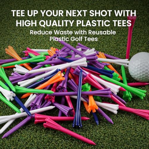 FINGER TEN Golf Tees Plastic Unbreakable - Image 6