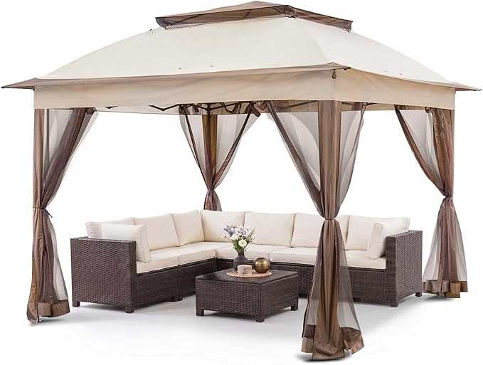 COOS BAY 11x11 Pop Up Gazebo by COOSBAY