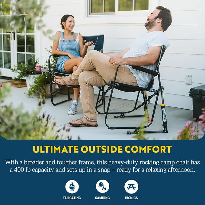 GCI Outdoor Freestyle Rocker XL Camping Chair - Image 4