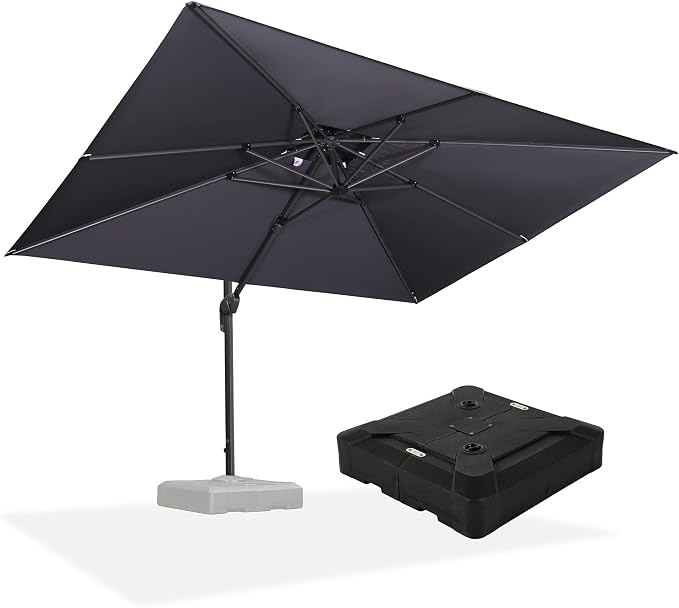 PURPLE LEAF Cantilever Umbrella by PURPLELEAF