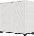 HOMSPARK Indoor/Outdoor Storage Cabinet by HOMSPARK