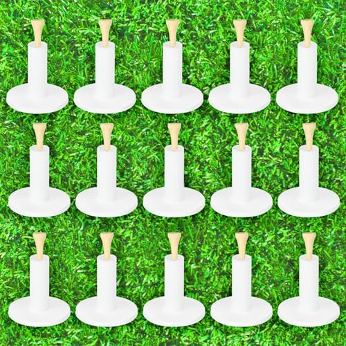 Lemecima 15 Set Golf Rubber Tee Holder Set by Unknown