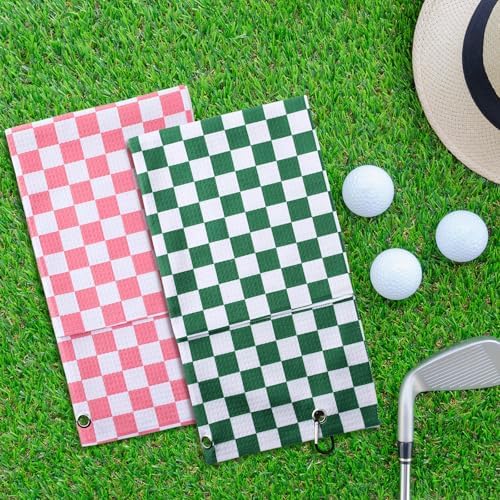 Mindsoft 2 Pieces Funny Golf Towel Microfiber Embroidered Ball Towels - Image 6