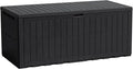 Flamaker 220 Gallon Large Outdoor Storage Box Waterproof, XL Resin Deck Box | by Flamaker