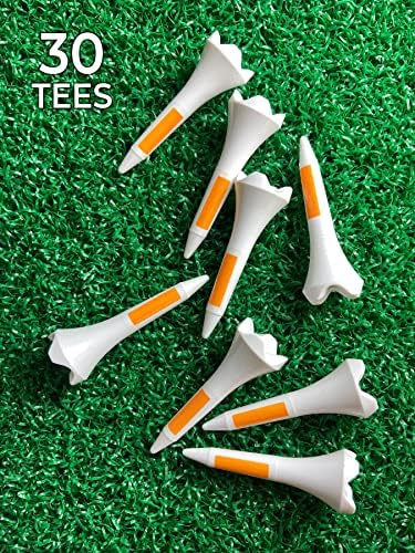 PrideSports PTS Plastic Golf Tees | 30 Count, 1-1/2 Inch | #1 Plastic Tee on - Image 6