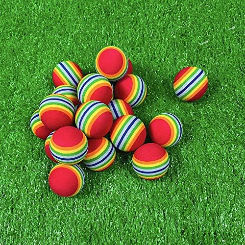 Scott Edward Air Golf Practice Balls, Bright Multicolor and Lightweight Sponge - Image 2
