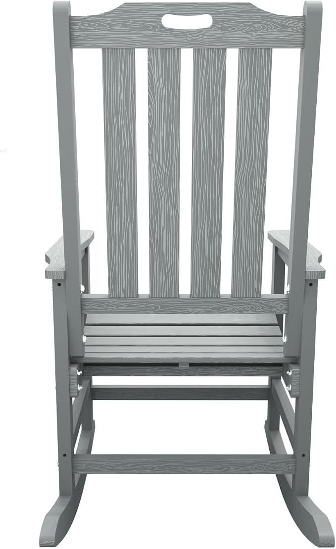 THOEOE Outdoor Rocking Chairs Set of 2, Oversized Patio Rocking Chair | HDPE - Image 10