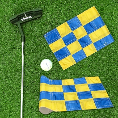 AZCOVER 3 Pack Checkered Golf Flag 8x6 Inch - Image 5