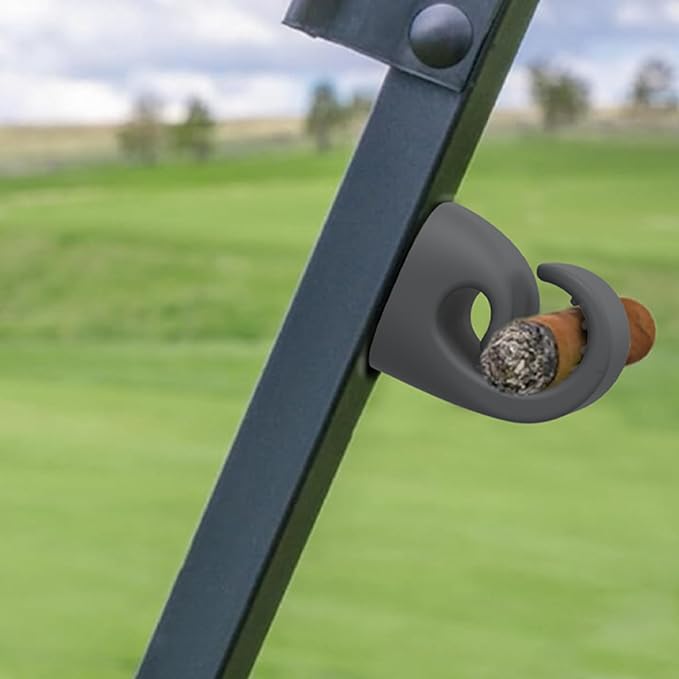 Golf Cart Accessories, Silicone Magnetic Holder, Compact Stand, Sleek & Convenient Hook for Golfing, Grilling, Travel, Indoors and Outdoors Use