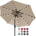 ABCCANOPY Solar Led Patio Umbrella by ABCCANOPY