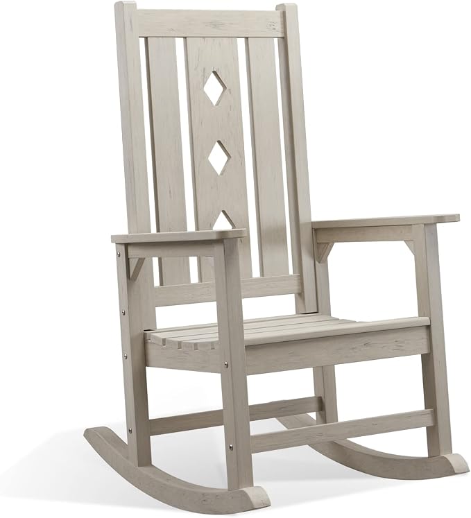 Oversized Outdoor Rocking Chair, Porch Rocker by RICNOD