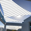 SUNNY GUARD 10' x 10' x 10' Triangle Shade Sail 95% UV Block Outdoor Canopy | by SUNNYGUARD