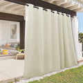 RYB HOME Outdoor Curtains for Patio Waterproof Privacy Thermal Insulated | by RYBHOME