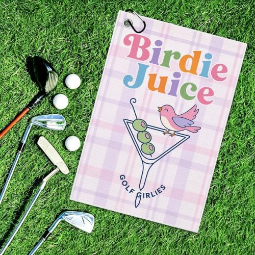 Birdie Juice Waffle Weave Microfiber Golf Towel - Image 6