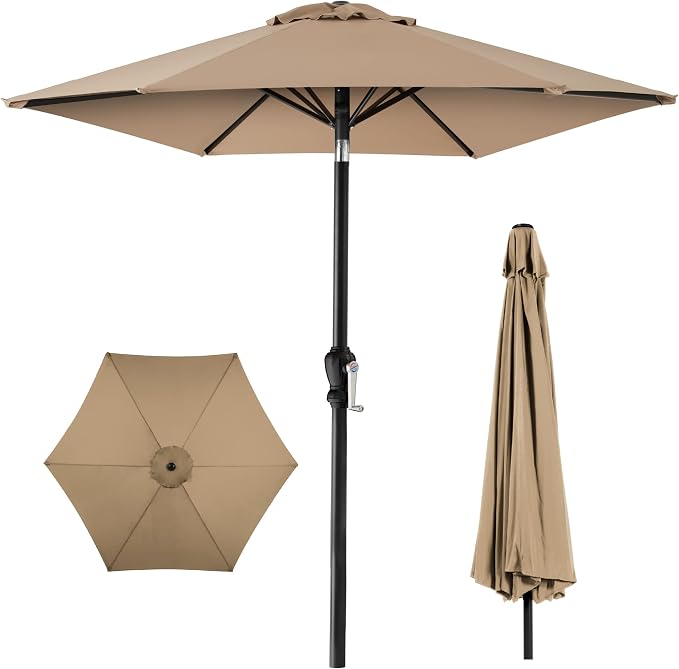 Best Choice Products 10ft Outdoor Patio Umbrella, Outdoor Table Umbrella by Unknown