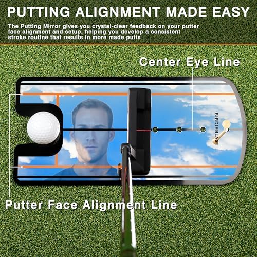 Golf Putting Mirror, Putting Mirror Training Aid - Image 2