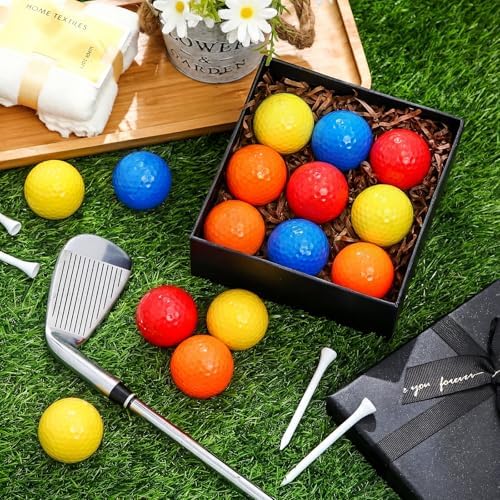 Vinsot 48 Pcs Golf Balls Bulk Solid Rubber Golf Soft Training Balls - Image 3